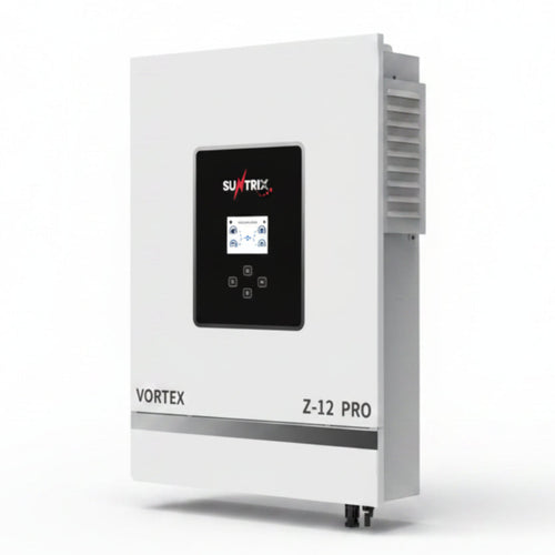 Suntrix Vortex Z-12 PRO 12kW Solar Inverter | Dual MPPT, IP54, Wi-Fi