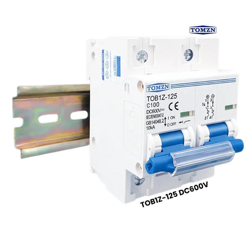 Tomzn Circuit Breaker TOB1Z-125 DC600V