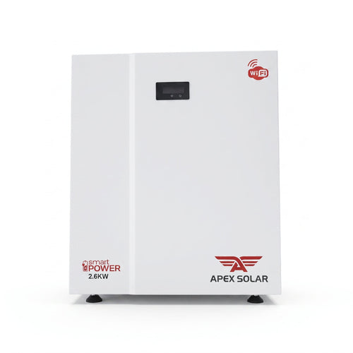 Apex Solar 2.6kWh 25V LifePO4 Lithium Battery