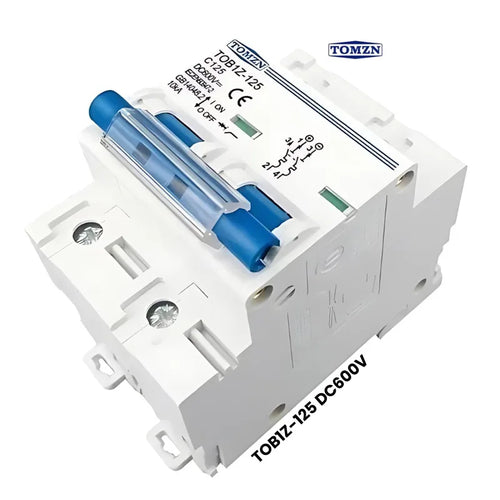 Tomzn Circuit Breaker TOB1Z-125 DC600V