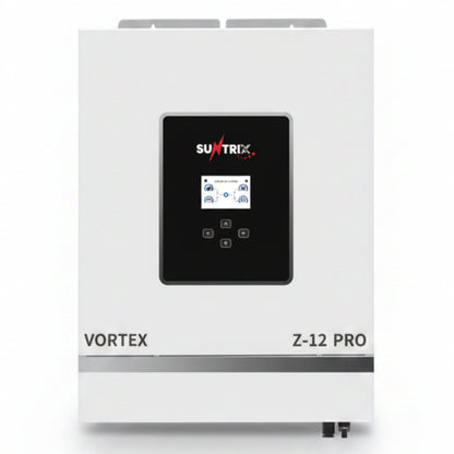 Suntrix Vortex Z-12 PRO 12kW Solar Inverter | Dual MPPT, IP54, Wi-Fi