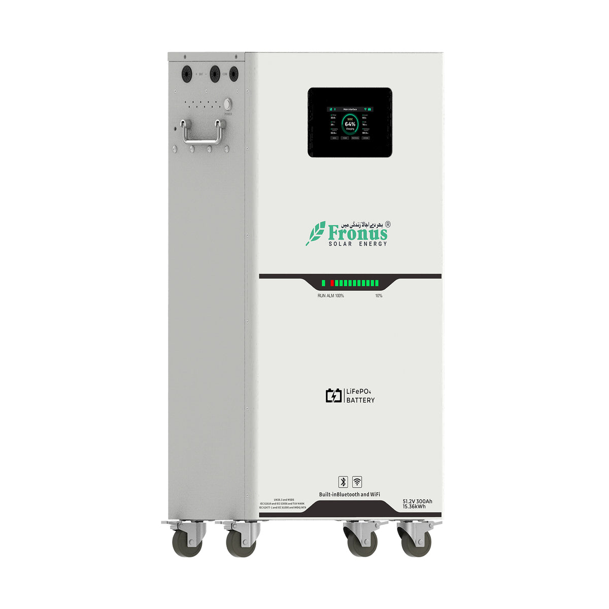 fronus (15kw) 51.2v 300ah lifepo4 lithium battery