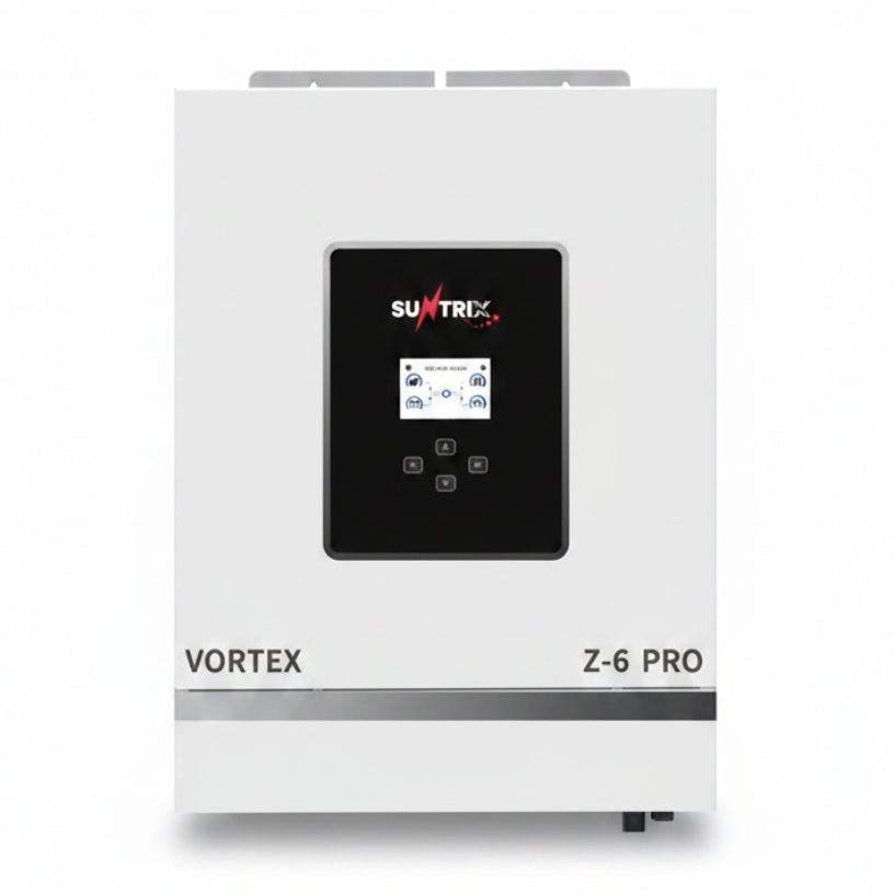 suntrix vortex z-6 pro 6kw solar inverter | ip54, wi-fi