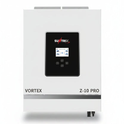 Suntrix Vortex Z-10 PRO 10kW Solar Inverter | Dual MPPT, IP54, Wi-Fi