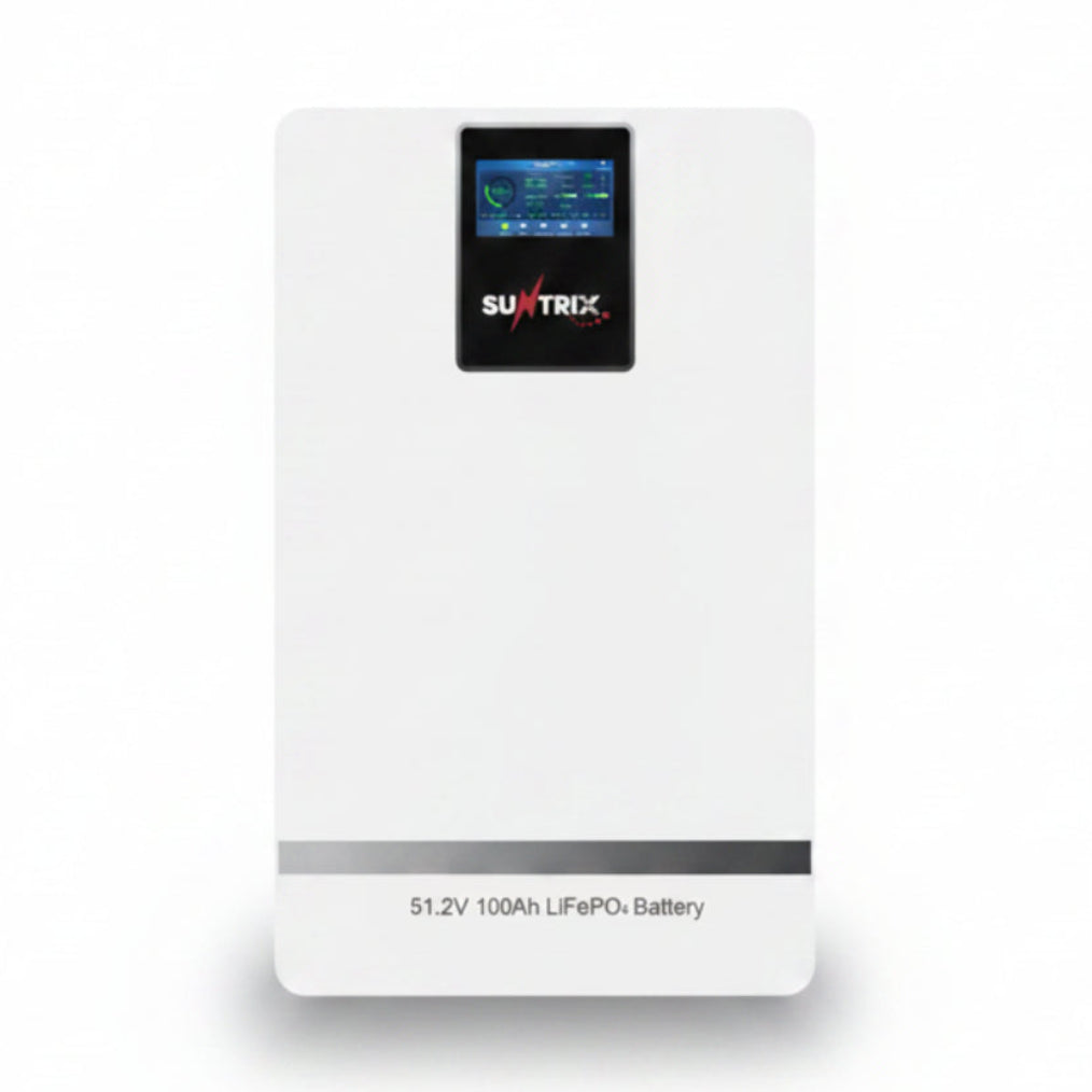 suntrix powerpulse ip20 pp-5.12kw 5.12kwh lifepo4 lithium battery | 51.2v wall-mounted, wi-fi