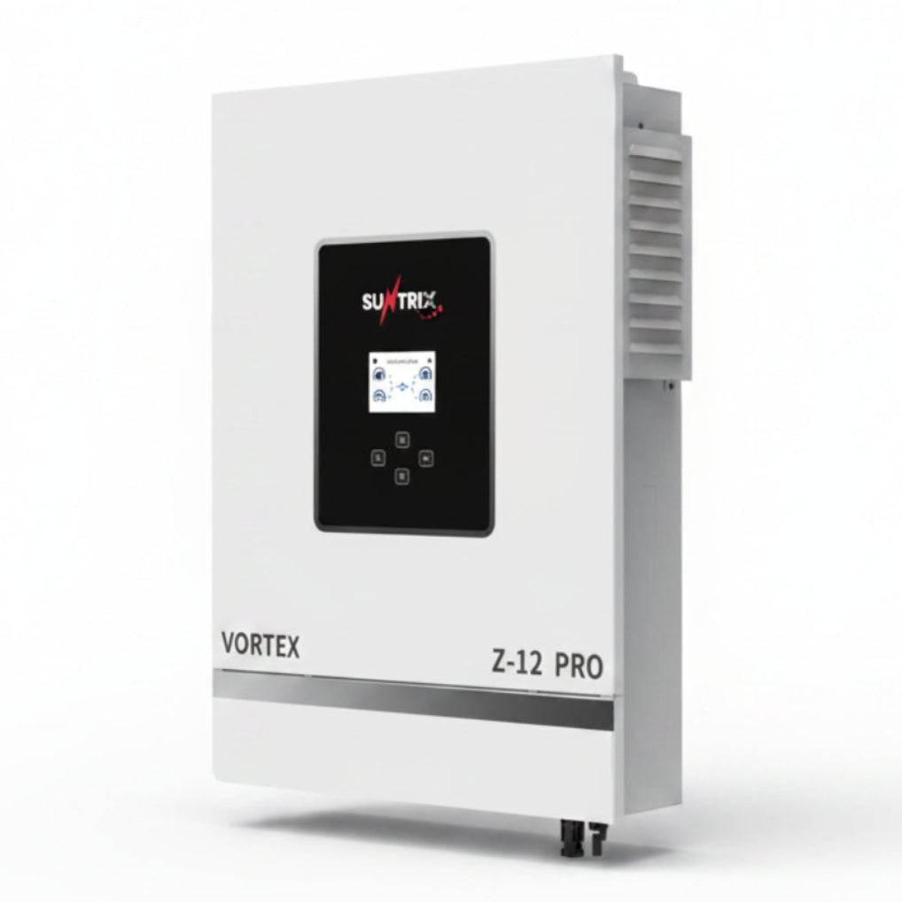 suntrix vortex z-12 pro 12kw solar inverter | dual mppt, ip54, wi-fi
