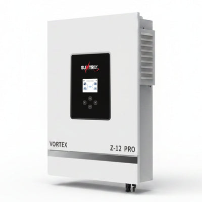 Suntrix Vortex Z-12 PRO 12kW Solar Inverter | Dual MPPT, IP54, Wi-Fi