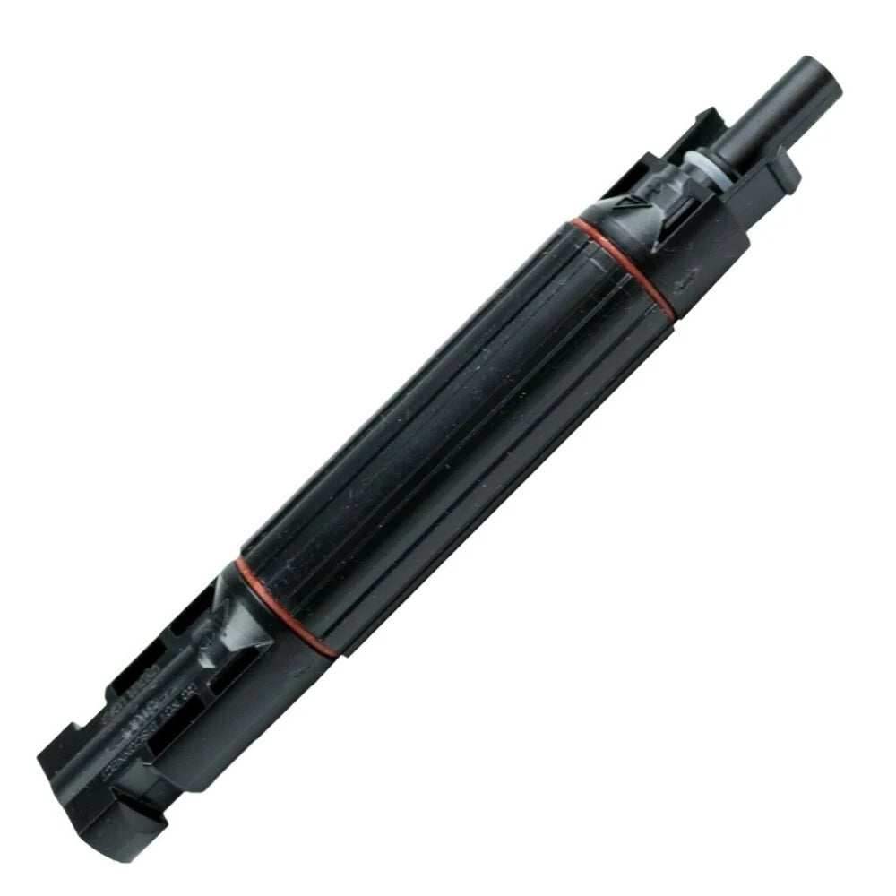 cnc 30a/20a inline mc4 fuse connector with buitin replaceable fuse overload protection