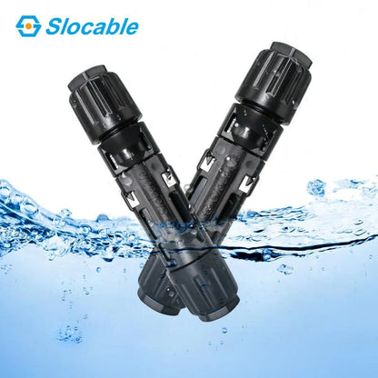 Slocable Solar Panel IP68 MC4 Connector 1500VDC