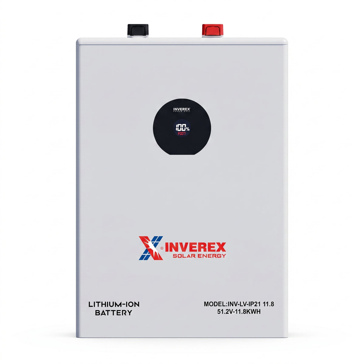 inverex (11.8kwh) 51.2v 230ah lifepo4 (ip21) lithium battery