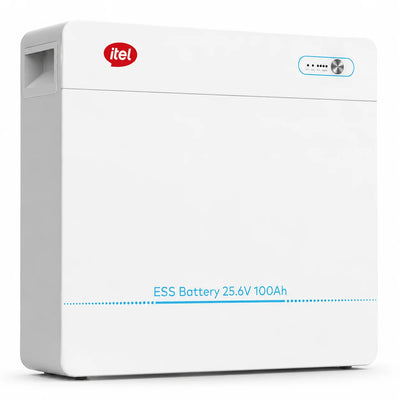 Itel 2.5 kWh (25.6V 100Ah) Lithium Battery