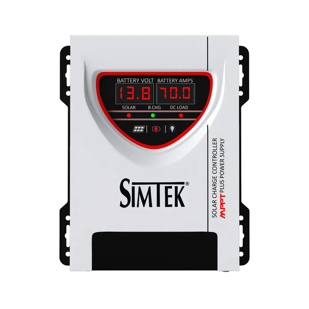 simtek eco dc king-70a mppt solar charge controller 110voc 12/24v