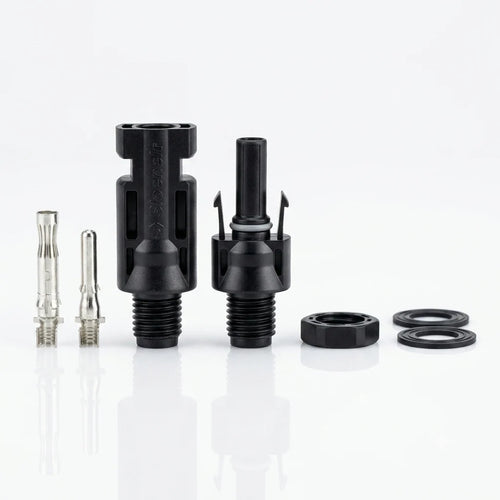 Slocable MC4 Connector Board End for Solar Panels | Copper Pin Male/Female
