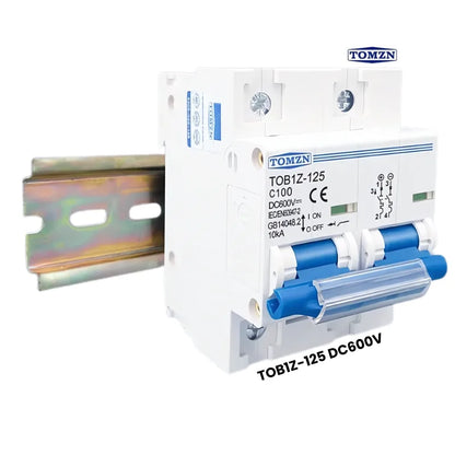 Tomzn Circuit Breaker TOB1Z-125 DC600V