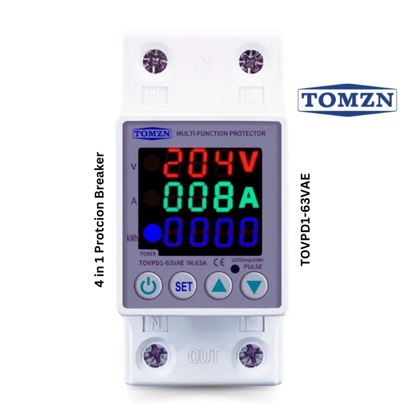 tovpd1-63vae 4 in1 tomzn voltage protector