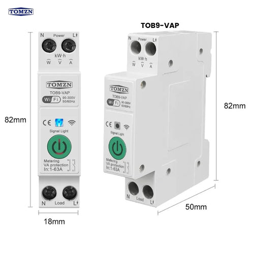 TOB9-VAP | TOMZN wifi Breaker Pakistan
