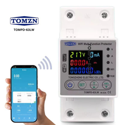 TOMZN TOMPD-63LW | 10 in 1 WIFI Multi function Protector Breaker