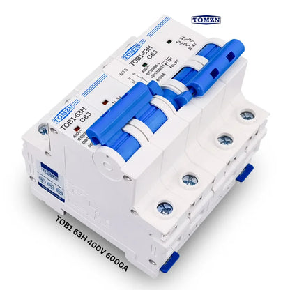 TOMZN TOB1 63H 400V 6000A | 2P+2P MTS AC Dual power