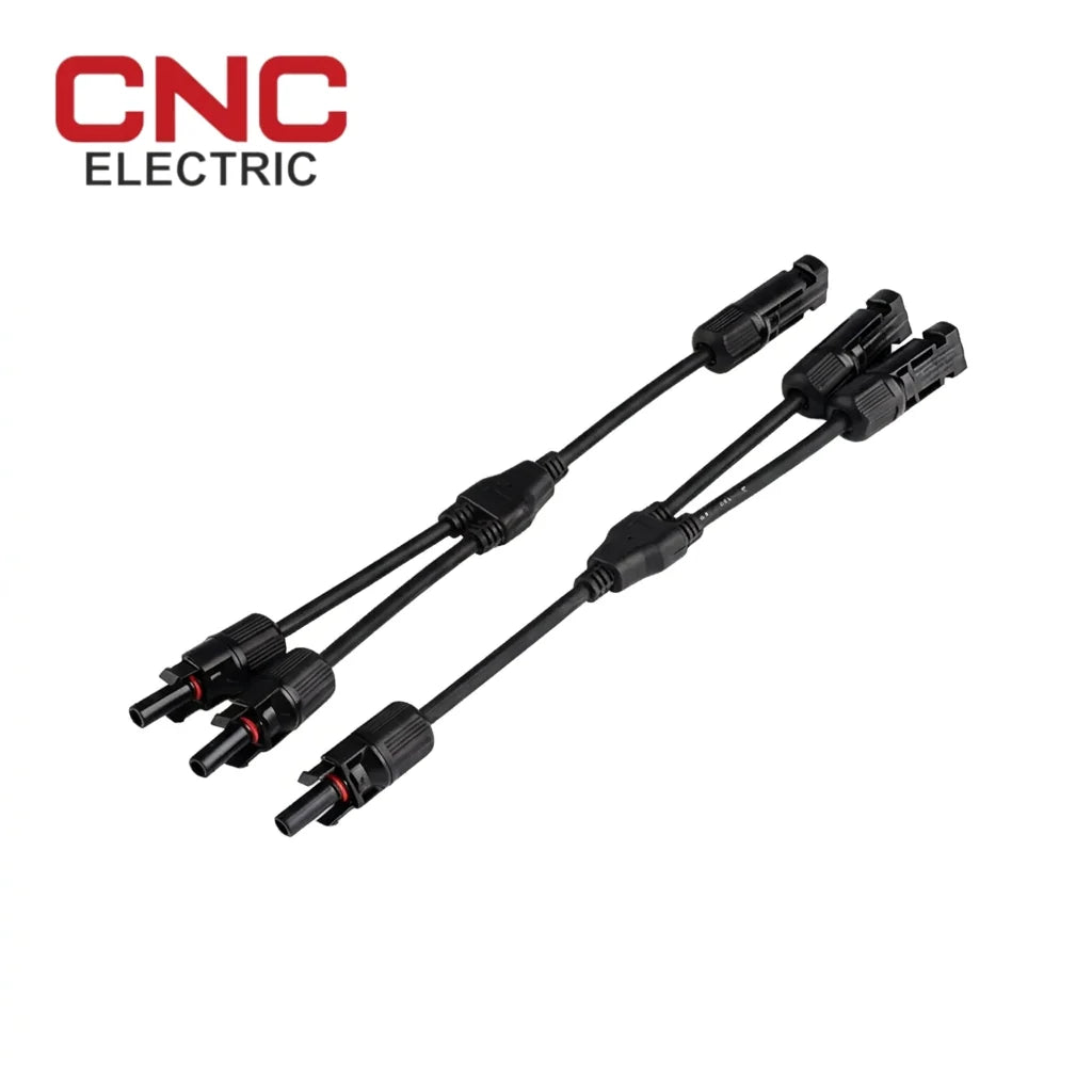 cnc pv mc4 branch connector 1000v 30a | solar panel parallel connector