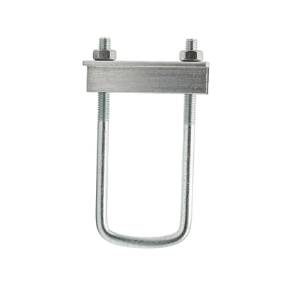 Solar Mid Clamp with U-Bolt – Aluminum Clamp With GI Mounting Bracket for PV Panels
