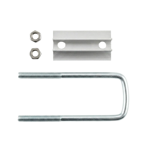 Solar Mid Clamp with U-Bolt – Aluminum Clamp With GI Mounting Bracket for PV Panels