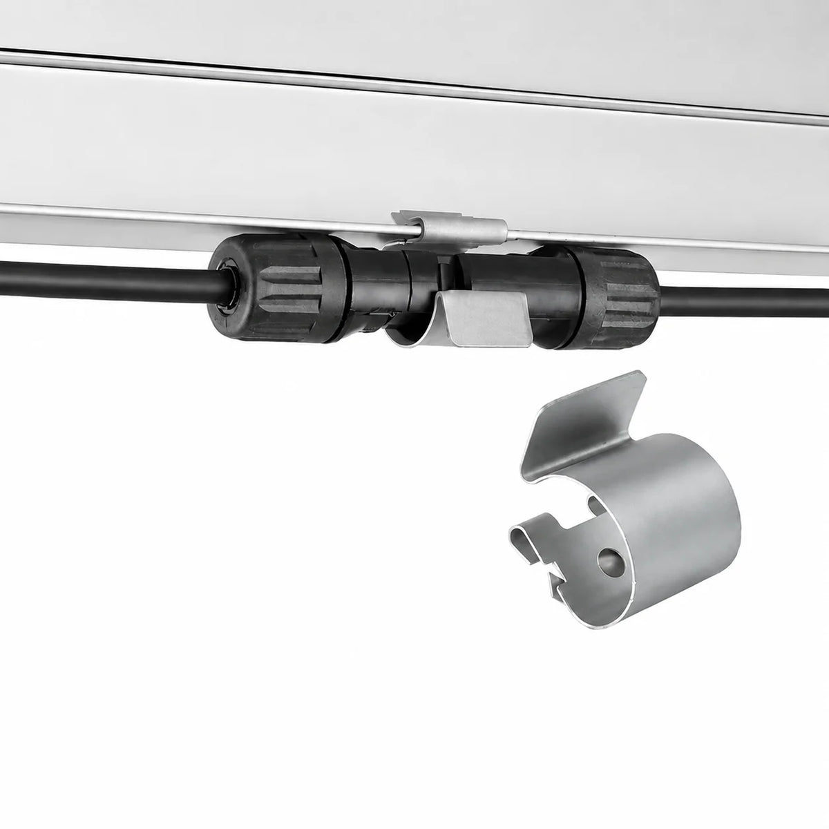 mc4 cable snap clips for solar panels |uv-resistant cable management clips